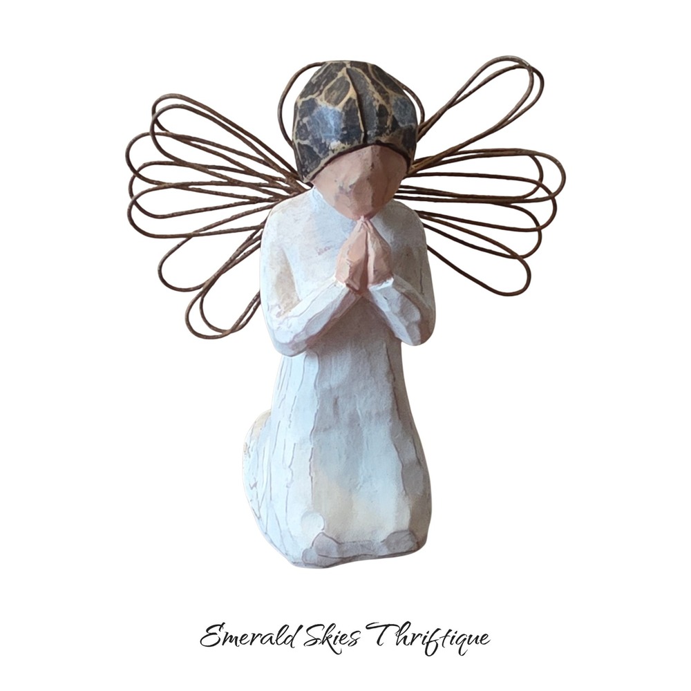 Willow tree angel of‎ prayer figurine , no box. Free shipping